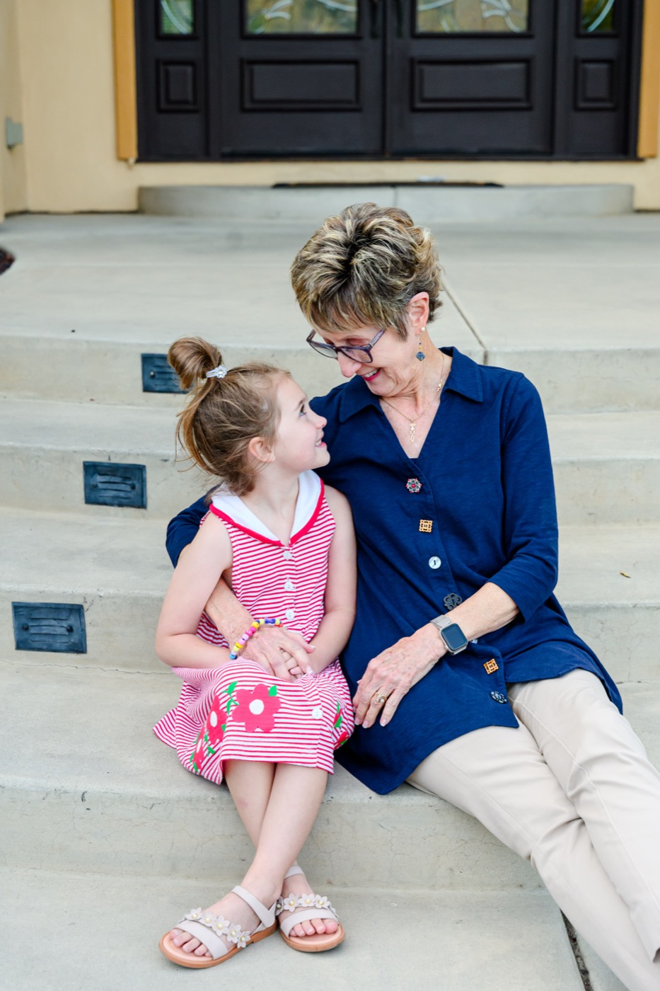 VanDeBrake family — candid joy